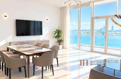 Apartment - 1 - 2 for rent in Diamond - Tiara Residences - Palm Jumeirah - Dubai