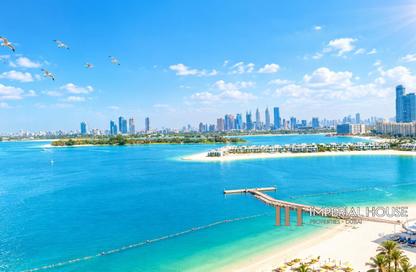Apartment - 1 - 2 for rent in Diamond - Tiara Residences - Palm Jumeirah - Dubai