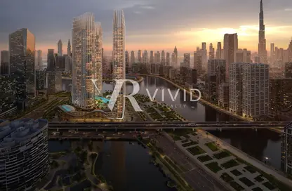 Apartment - 1 Bathroom for sale in Binghatti Skyrise Tower A - Binghatti Skyrise - Business Bay - Dubai