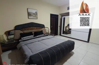 Apartment - 1 Bedroom - 2 Bathrooms for rent in Ajman Corniche Residences - Ajman Corniche Road - Ajman