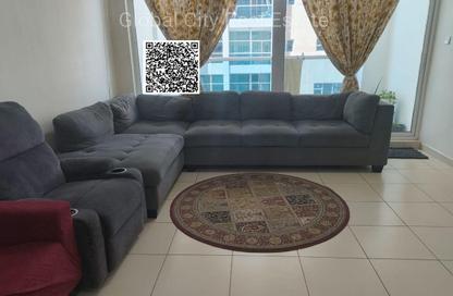 Apartment - 2 Bedrooms - 2 Bathrooms for rent in Ajman One Towers - Al Sawan - Ajman