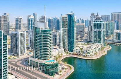 Apartment - 3 Bedrooms - 4 Bathrooms for rent in No.9 - Dubai Marina - Dubai