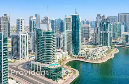 Apartment - 3 Bedrooms - 4 Bathrooms for rent in No.9 - Dubai Marina - Dubai