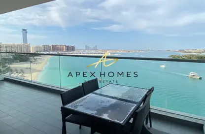 Apartment - 1 Bedroom - 2 Bathrooms for rent in Azure Residences - Palm Jumeirah - Dubai
