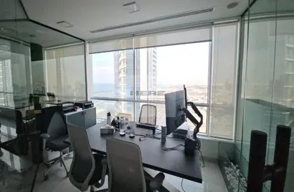 Office Space - Studio - 2 Bathrooms for rent in Concord Tower - Dubai Media City - Dubai