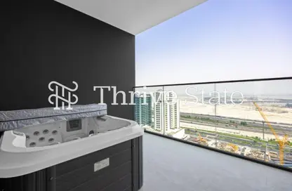 Apartment - Studio - 1 Bathroom for rent in Trillionaire Residences - Business Bay - Dubai