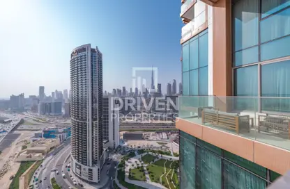 شقة - غرفة نوم - 2 حمامات للايجار في فندق ومساكن إس إل إس دبي - الخليج التجاري - دبي