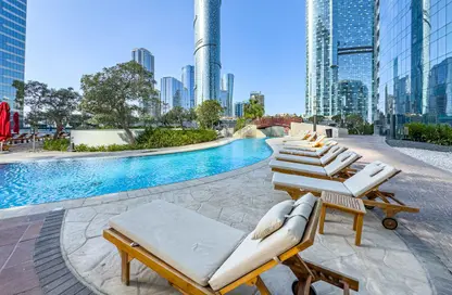 Apartment - 3 Bedrooms - 3 Bathrooms for rent in The Gate Tower 2 - Shams Abu Dhabi - Al Reem Island - Abu Dhabi