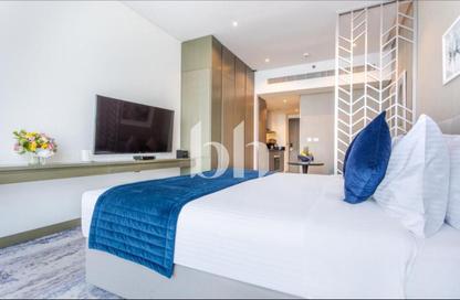 Apartment - Studio - 1 Bathroom for rent in Damac Maison Prive B - Damac Maison Prive - Business Bay - Dubai