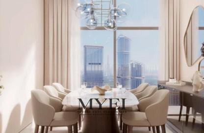 Apartment - 1 - 2 for sale in 310 Riverside Crescent - Sobha Hartland II - Bukadra - Dubai