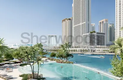 شقة - 2 غرف نوم - 2 حمامات للبيع في سيدار في كريك بيتش مبنى 1 - سيدار - جريك بيتش - مرسى خور دبي - دبي