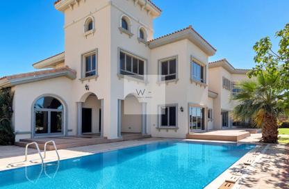 Villa - 5 Bedrooms - 6 Bathrooms for rent in Signature Villas Frond M - Signature Villas - Palm Jumeirah - Dubai