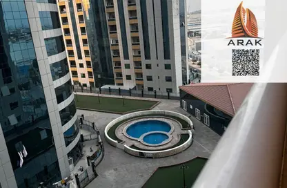 Apartment - 2 Bedrooms - 2 Bathrooms for rent in Orient Tower 1 - Orient Towers - Al Bustan - Ajman