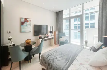 Apartment - Studio - 1 Bathroom for rent in Bay's Edge - Business Bay - Dubai