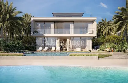 Villa - 6 Bedrooms - 6 Bathrooms for sale in Beach Collection Frond A - Beach Collection - Palm Jebel Ali - Dubai
