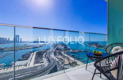 Apartment - 2 - 2 for rent in Sunrise Bay Tower 1 - Sunrise Bay - Emaar Beachfront - Dubai Harbour - Dubai