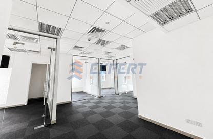Office Space - Studio - 2 Bathrooms for rent in The Prism - Business Bay - Dubai