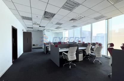 Office Space - Studio - 2 Bathrooms for rent in The Prism - Business Bay - Dubai