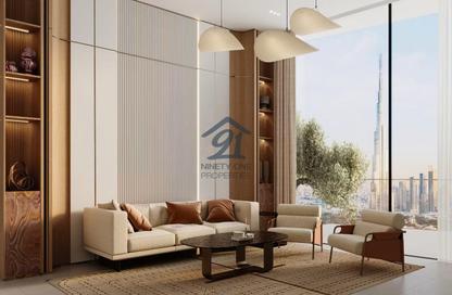Apartment - 2 Bedrooms - 3 Bathrooms for sale in Binghatti Skyflame 1 - Binghatti Skyflame - Majan - Dubai