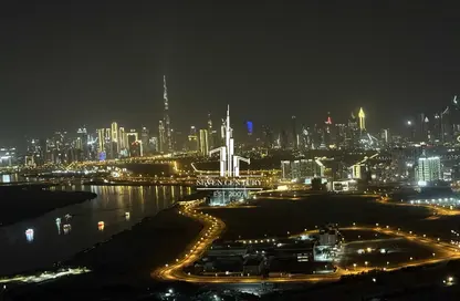 شقة - غرفة نوم - 2 حمامات للإيجار في أدريس برج هاربور بوينت 2 - أدريس هاربور بوينت - مرسى خور دبي - دبي