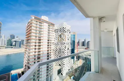 شقة - غرفة نوم - 2 حمامات للايجار في AG برج - الخليج التجاري - دبي