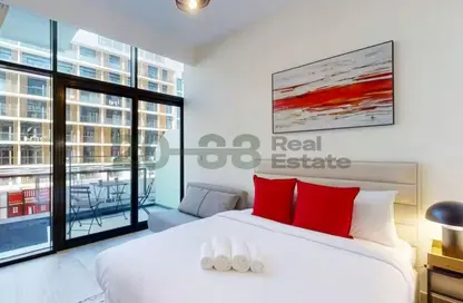 Apartment - Studio - 1 Bathroom for rent in AZIZI Riviera 16 - AZIZI Riviera - Meydan One - Meydan - Dubai