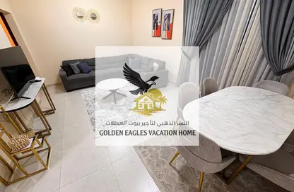 Apartment - 2 Bedrooms - 2 Bathrooms for rent in Al Taawoon Tower 1 - Al Taawoon Towers - Al Khan - Sharjah