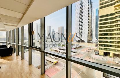 Office Space - Studio - 1 Bathroom for rent in Indigo Tower - JLT Cluster D - Jumeirah Lake Towers - Dubai