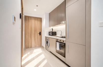 Apartment - Studio - 1 Bathroom for rent in Azizi Riviera Beachfront Tower B - Azizi Riviera Beachfront - Azizi Riviera - Meydan One - Meydan - Dubai