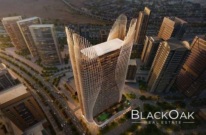 Apartment - Studio - 1 Bathroom for sale in Binghatti Skyhall - Business Bay - Dubai Apartment - Studio - 1 Bathroom for sale in Binghatti Skyhall - Business Bay - Dubai