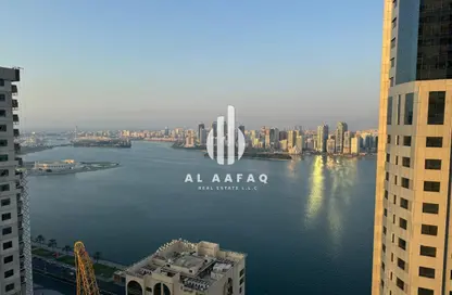 شقة - 2 غرف نوم - 3 حمامات للايجار في المجاز 3 - المجاز - الشارقة