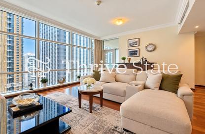 Apartment - 2 - 3 for rent in MAG 218 - Dubai Marina - Dubai