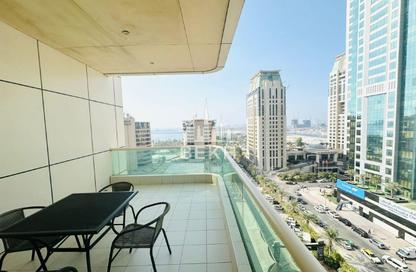 Apartment - Studio - 1 for rent in The Royal Oceanic - Dubai Marina - Dubai