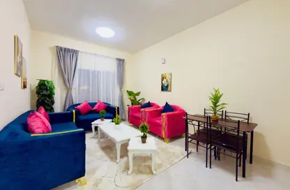 شقة - 2 غرف نوم - 2 حمامات للايجار في برج النعيمية ون - النعيمية - عجمان