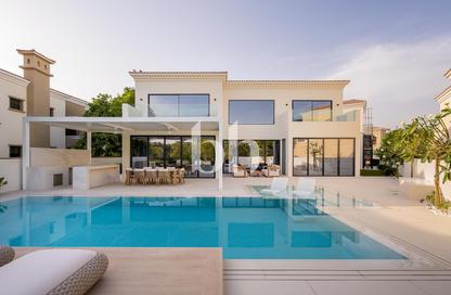 Villa - 6 Bedrooms for rent in Lime Tree Valley - Jumeirah Golf Estates - Dubai