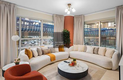 Apartment - 1 Bedroom - 2 Bathrooms for rent in Marina Quays West - Marina Quays - Dubai Marina - Dubai