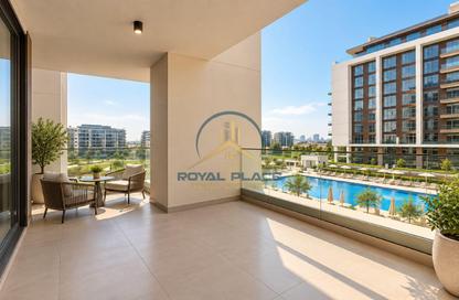 Apartment - 2 - 2 for rent in Acacia C - Acacia - Park Heights - Dubai Hills Estate - Dubai