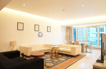 Apartment - 3 Bedrooms - 3 Bathrooms for rent in Marina View Tower B - Marina View - Dubai Marina - Dubai