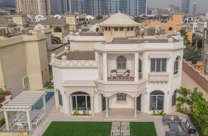 Villa - 4 Bedrooms - 6 Bathrooms for rent in Garden Homes Frond O - Garden Homes - Palm Jumeirah - Dubai