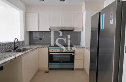Townhouse - 4 - 3 for sale in Costa Brava 1 - Costa Brava - Damac Lagoons - Dubai