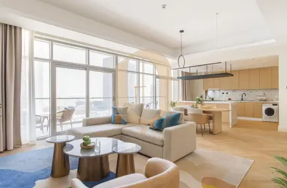 دوبلكس - 2 غرف نوم - 3 حمامات للايجار في شقق الماريوت اكزيكتيف - جنوب البرشاء - البرشاء - دبي