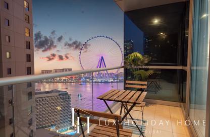 Apartment - 2 - 2 for rent in Al Fattan Tower - Al Fattan Marine Towers - Jumeirah Beach Residence - Dubai