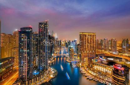 Apartment - 1 Bedroom - 1 Bathroom for rent in Marina Quays West - Marina Quays - Dubai Marina - Dubai
