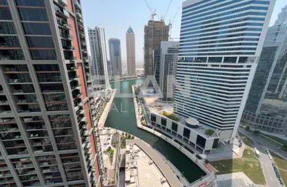 Apartment - 1 Bathroom for rent in Peninsula Two - Peninsula - Business Bay - Dubai