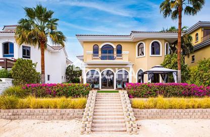 Villa - 5 Bedrooms - 6 Bathrooms for rent in Garden Homes Frond L - Garden Homes - Palm Jumeirah - Dubai