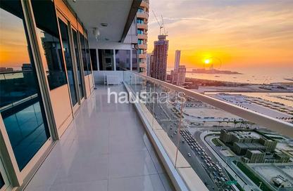 Apartment - 2 Bedrooms - 4 Bathrooms for rent in Ocean Heights - Dubai Marina - Dubai