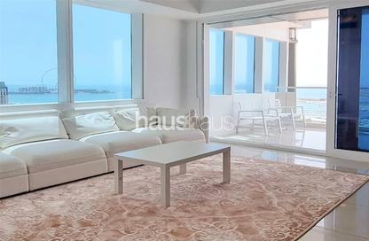 Apartment - 2 Bedrooms - 4 Bathrooms for rent in Ocean Heights - Dubai Marina - Dubai