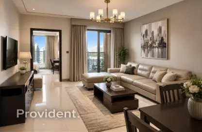 Apartment - 1 Bedroom - 2 Bathrooms for rent in Elite Downtown Residence 1 - Elite Downtown Residence - Downtown Dubai - Dubai