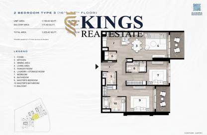 Apartment - 2 - 3 for sale in Al Hamra Waterfront - Al Hamra Village - Ras Al Khaimah
