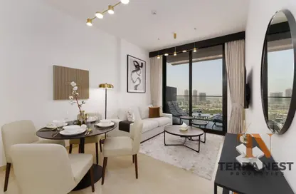 Apartment - 1 Bedroom - 2 Bathrooms for rent in Binghatti Crest - District 13 - Jumeirah Village Circle - Dubai